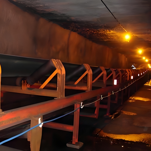 Convoyeur à courroie souterraine
